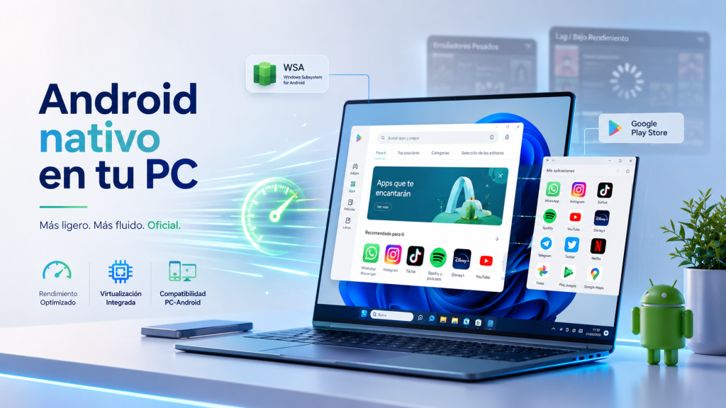 Cómo ejecutar aplicaciones de Android en PC sin emulador (Paso a Paso)
